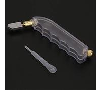Generic Juego de Cortador de Vidrio con Alimentación de Aceite y Empuñadura de Pistola Portátil con Ergonómico para Cortar Vidrio Fácilmente y Proyectos de Azulejos de Cerámica