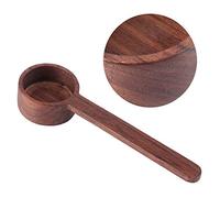 Generic Juego de Cucharas Medidoras de Madera Multifunción, Herramienta de Cocina Ecológica de Nogal Negro para Medir café, té, Harina y Especias, 1 Cuchara Medidora (#1)