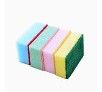 Generic Juego de Esponjas de Limpieza Duraderas para Platos y Uso en la Cocina, No Tóxicas y Seguras, Coloridas, 10 Uds., 9 * 2,5 * 5, Cm