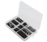 Generic Juego de Ganchos Duraderos para Colgar Fotos y Pinturas, 100 Uds., Hechos de Acero Al Carbono