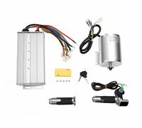 Generic Kit de Motor Eléctrico de sin Escobillas de 72 V, 3000 W, Motor de Alta Velocidad de 6500 RPM con Pantalla LCD, Controlador Inteligente de Acelerador, para Go Karts, Bicicleta