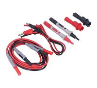 Generic Kit de Prueba de Multímetro Juego de Sondas de Alto Rendimiento para Pruebas y Diagnóstico Eléctricos con Pinzas y Ganchos de Cocodrilo 8 Piezas