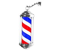 Generic Lámpara de Poste de Barbero Led Montaje en Pared Franjas Impermeables Material PC Instalación Simple Adecuado para Tienda de Peluquería