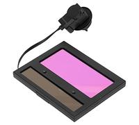 Generic Lente de Soldadura Solar Lente de Filtro de Soldadura de Oscurecimiento Automático de Alta Sensibilidad para Soldadores Profesionales, Protección UV/IR, 110x90 Mm