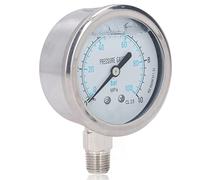 Generic Manómetro de Acero Inoxidable Duradero y Preciso para Medición de Vacío de Agua y Aceite en Aplicaciones Industriales (0~10Mpa)