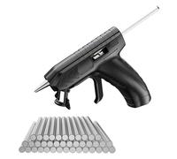 Generic Máquina de Pegamento Caliente Inalámbrica Profesional, Herramienta de Reparación de Bricolaje para Manualidades Recargable por USB con Barra de Pegamento, Calentamiento Rápido 15S, 150 ℃,