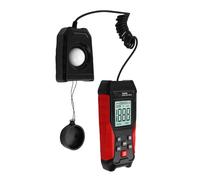 Generic Medidor de Luz de Iluminancia Digital Fotómetro Confiable 200000LX para Laboratorio de Fábrica, Probador Portátil de Brillo de Luz de Mano para Oficinas, Hogares, Escuelas