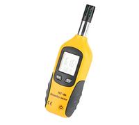 Generic Medidor Digital de Humedad y Temperatura Termómetro de Punto de Rocío de Bulbo Húmedo Diseño Compacto con Pantalla LCD Retroiluminada Blanca para Uso Industrial y de Laboratorio