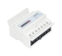 Generic Medidor Eléctrico Trifásico Digital de Alta Precisión para Uso en Interiores - Instalación en Riel DIN de 35 Mm 20 (80) A