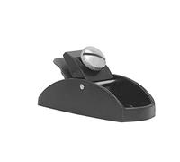 Generic Mini Cepilladora de Madera, Herramienta Manual de Acero Al Carbono con Profundidad de Corte Ajustable para Carpintería, Color Negro, 1 Pieza (S)