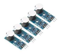 Generic Módulo de Alarma de Zumbador Activo, 5 uds., Localizador Confiable para Proyectos de Microcontrolador, Temporizadores de 3,3 V-5V, Tamaño ,8x1, Cm
