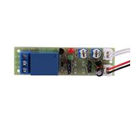 Generic Módulo de relé Temporizador Ajustable, Diseño Compacto para Control de Retardo de Encendido/Apagado, Traje para Pecera, 1 Unidad, 5V/12V/24V (DC 12V 0-60 Minutos Ajustable)