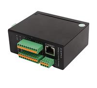 Generic Módulo Ethernet RS485 IO, Liviano y de Tamaño Pequeño para Modbus RTU, Controlador IO de Red de Entrada Analógica para Adquisición de Datos de Red Inteligente (4-20mA)