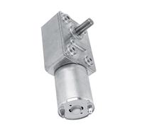 Generic Motor de Reducción Reversible de 12 V CC de Alto par para Ventanas, Abridores de Puertas, Motor de Caja de Cambios de 20 Rpm para Cabrestante en Miniatura, de Accionamiento Eléctrico CW/CCW