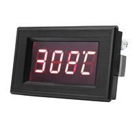 Generic Pantalla Digital Industrial, Probador de Temperatura de Termopar Tipo K con Pantalla LED y Chip, Ideal para Calderas de Equipos de Calefacción Eléctrica e Instrumentos Industriales