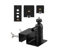 Generic Paquete de 2 Soportes para Canalones de Panel Solar con Rotación de 360 grados y Fácil Instalación, Diseño Ajustable Apto para Paneles Solares Arlo Ring , Fabricados con Aleación de Aluminio