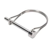 Generic Pasador de Acoplador de Seguridad Duradero Pasador de Bloqueo de Eje Confiable para el Cuidado del Césped Jardinería Camiones (3 x 0,25 mm / 0,25 x 1. Dos sobres)