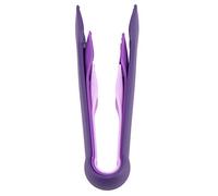 Generic Pinzas de Plástico para Pan, Abrazaderas Antideslizantes Seguras y Duraderas para Fiestas de Panadería en el Hogar, Juego de 3 Piezas (PURPLE)