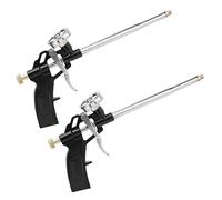 Generic Pistola de Espuma Herramienta Aplicadora de Aislamiento para Hogar Oficina Llenado Sellado Expandible 32.5cm Nylon Acero Inoxidable 2 Unidades