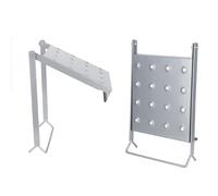 Generic Plataforma de Escalera Móvil Antideslizante para Trabajar con Seguridad en Alturas - Diseño Resistente - Capacidad de 150 Kg - 1 Unidad