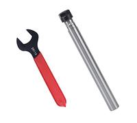 Generic Portaherramientas de Vástago Recto Er11 Varilla de Extensión de Pinza C16 Er11A 100L 100 Mm para Torno y Fresadora CNC, Compatible con de Pinza Er11 (C16-ER11A-150L)