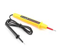 Generic Probador de Voltaje 8 en 1, Detector Compacto Multifuncional AC DC 6-380V para Diagnóstico Eléctrico de Coche, Plástico