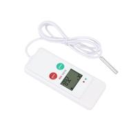 Generic Registrador de Datos de Temperatura Digital USB Preciso ±0,5 ℃ con Pantalla LCD para Logística de Cadena de Frío y Productos Biofarmacéuticos Plástico ABS 102 X 40 X 12 Mm