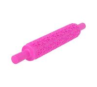 Generic Rodillo Grabado para Pasteles y Galletas Herramienta para Hornear de Plástico Fácil de Usar 36,5x5 Cm (nº 12 rosa)