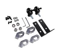 Generic Ruedas Delanteras Dobles para Caja de Herramientas - Rueda Giratoria Resistente con Capacidad de Carga de 200 Libras - Rotación de 360° para Caja de Herramientas Empaquetada - Accesorios de