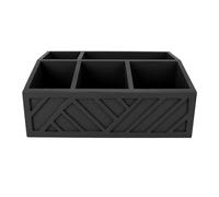Generic Soporte de Madera para Bolsas de té Divididas para Cápsulas de café, Organizador de Vasos de Papel, Contenedor de Almacenamiento Versátil y que Ahorra Espacio para el Hogar, Cocina, Oficina,