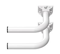Generic Soporte de Puente Inalámbrico Ajustable Universal de Acero Inoxidable para Antenas Exteriores, Ajuste de 150° para Señales Excelentes, 2 Piezas para Cámaras de Seguridad para el Hogar