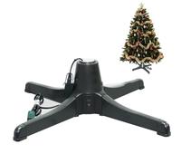 Generic Soporte Giratorio para Árbol de Navidad Artificial | Soporte Estable para Árbol de Navidad de 7,5 Pies y 80 Libras | Base Giratoria de 270 Grados para Hogares y Tiendas