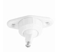Generic Soporte Universal Ajustable para Detector de Alarma de Movimiento por Infrarrojos, Instalación sin Esfuerzo para Sistemas de Seguridad, Metal ABS, 2,4x1,2x1,1 Pulgadas