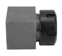 Generic Spring Collet Chuck Suptor, Square Collet Chuck Block Blocher de Acero Duro CNC Grabado Piezas de Máquina ER32 Support Bloque ER 32