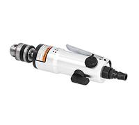 Generic Taladro Neumático con Mandril de 3/8 Pulgadas Taladro Recto a Prueba de óxido de Grado Industrial para Taladrar, Roscar, Pulir y Esmerilar, Construcción de Aleación de Zinc con Ergonómico