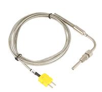 Generic Termopar EGT Tipo K, Sensor de Temperatura de Gases de Escape Duradero para Pruebas de Motor, Sonda de Acero Inoxidable de 5mm de Diámetro