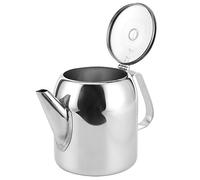 Generic Tetera de Acero Inoxidable con Pico Corto, Diseño Elegante para Servir café y Agua Fría, Ideal para Hoteles y Restaurantes, Opciones de 20 Oz 32 Oz (32 onzas (alrededor de 850ML))