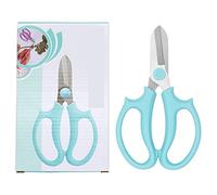 Generic Tijeras con de Jardinería, Hojas Incisivas Ligeras para Podar Flores, 1 Rosa (BLUE)