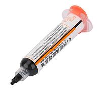 Generic Tinta Negra Resistente a la Soldadura UV, Tinta de Máscara de Soldadura PCB de Alta Viscosidad para Protección de Componentes Electrónicos, Teléfono Móvil, Uso de Computadora, 26g