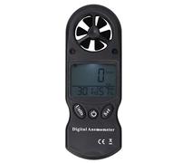 Generic TL-300 Anemómetro Digital 3 en 1 Medidor de Velocidad del Viento Portátil Multifunción para Actividades Al Aire Libre ABS Portátil