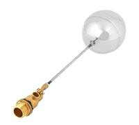 Generic Válvula de Flotador de Acero Inoxidable Ajustable G3/4"DN20 Rosca Macho Sensor de Agua Válvula de Bola Flotante para Control de Nivel de Agua y Medición de Líquidos