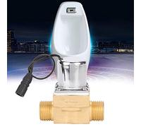 Generic Válvula Solenoide con Sensor de Urinario de Baño, Válvula Duradera y Confiable de 6 V para Control de Orina, Material de Cobre, 1 Unidad (B recta de cobre para urinario (entra y)