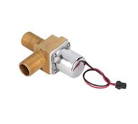 Generic Válvula Solenoide con Sensor de Urinario de Baño, Válvula Duradera y Confiable de 6 V para Control de Orina, Material de Cobre, 1 Unidad (A de filamento de 90 grados para urinario)