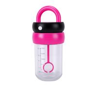 Generic Vaso Coctelera Automático con Licuado con un para Aventuras Al Aire Libre y Uso Diario 1 Unidad Ligero y Duradero (negro rojo)