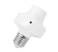 Generic WiFi E27 Portalámparas Inteligente Control Inalámbrico Compatible con Asistentes de Voz para el Hogar o la Oficina Material de PC 6.6x6.6x9.2cm