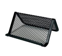 Generico 1 soporte para tarjetas de visita, estantería expositora para oficina, bar, red metálica de red metálica de estilo coreano, porta tarjetas de mesa, organizador para teléfono, disponible y