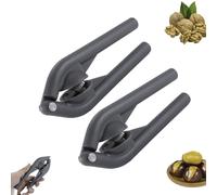 Genérico 2 Piezas Cortador De Castañas En Cruz, Corta Castañas, AbridorCastañas, Pelador Decastañas, Cortadorcastañas, Pinza Castaña, PartidorCastañas, Chestnut Cutter, para Nueces Pecanas, Almendras