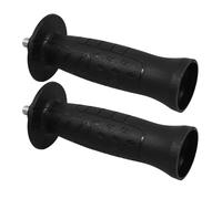 Genérico 2 Piezas Mango Auxiliar Negro de Plástico para Amoladora Angular Rosca, Fácil de Colocar y Antideslizante para Pulidora y Esmerilado
