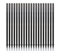 Generico 20 ricariche 0,5 compatibili con Legami (Negro)