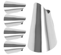 Genérico 20piezas Acero Inoxidable Cubiertas para Dedos Recogedoras de Frutas y Verduras Cuchillo para Pulgar Jardinería Herramienta Protectora Antideslizante